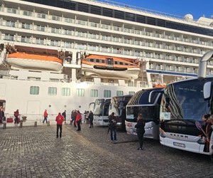Viking Saturn docked in Zadar